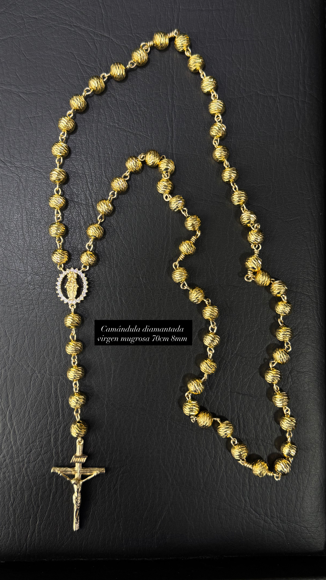 Camándula virgen milagrosa alambrada